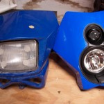 Compare the two headlights