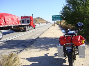 If bike breaks down... always pull off the road, even if you think it is minor