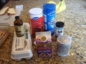 Momg's french toast ingredients