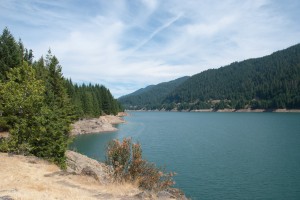 Mountain lake in Oregon