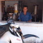 Thailand old-style gas station