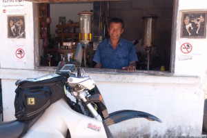 Thailand old-style gas station