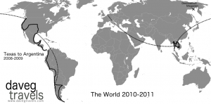 DRZ 400 Motorcycle Around the World