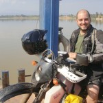 I'm loaded up and ready to cross Mekong