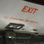Singapore Signs – No Standing on Steps