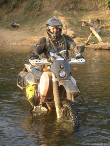 I think the only time we take photos are when we're in the water.  That was really the only time that we were off the bike.  It was a great ride!