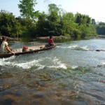 Floating the river...