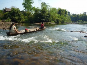 Floating the river...