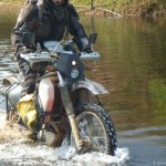 Only photos of bikes in a river