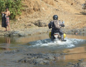 The DRZ is the ultimate adventure touring machine.  I cheated this time and took off my bags because I knew we were just doing a loop.