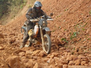 13 Landslide crossing Laos