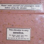 03 – Elevator is very Sensitive